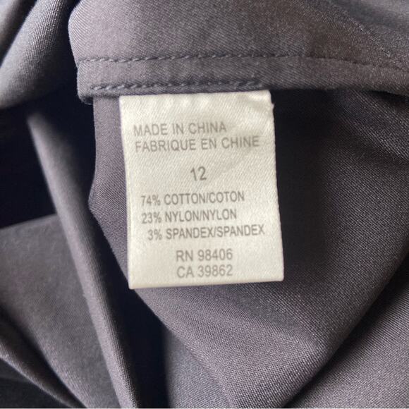 Theory 12 Walva sleeveless button front shirt dress in black - Picture 5 of 10